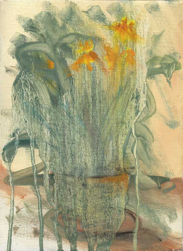 SITO-Narcisi,-Olio-su-tela,