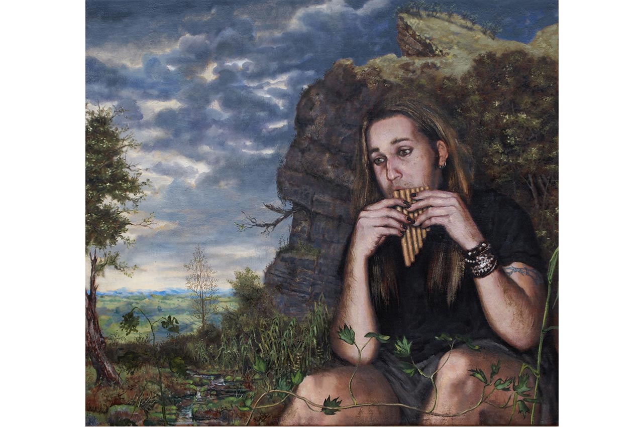 Cesare-Baracca-(1965),-Pan,olio-su-tela,2014,cm.90x100okdef