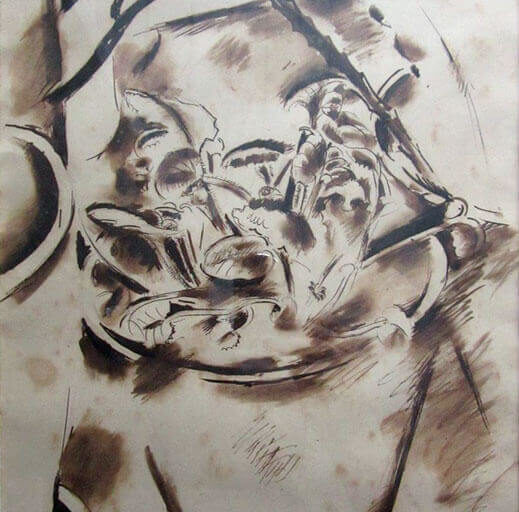 15 opere su carta di Martin Lauterburg (1891-1960)